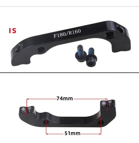 Adaptador Caliper Is: F180/r160 / Mtbikecl