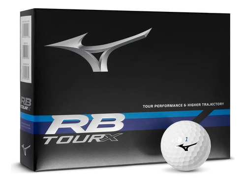 Pelotas Bolas De Golf Mizuno Rb Tour X12 Uni Blanco