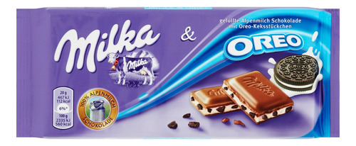 Chocolate Milka Oreo Chocolate 100g