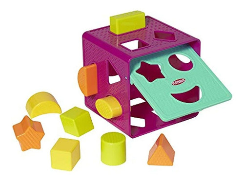 Playskool Form Fitter Shape Sorter Juguete De Cubo De Activi