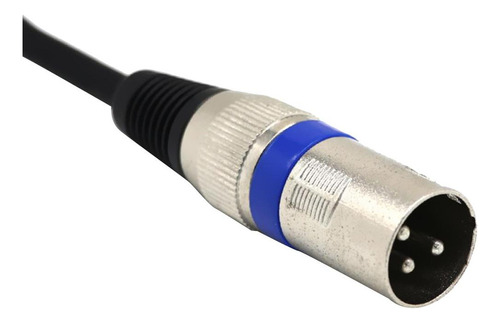2 Cable De Sonido Trs En Ángulo De 6,35 Mm A Xlr Premium,