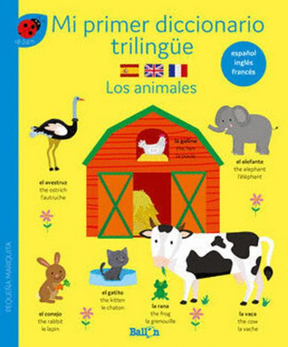 Libro Mi Primer Diccionario Trilingüe Los Animales