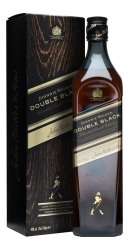 Whisky Johnnie Walker Double Black De 750ml Con Caja