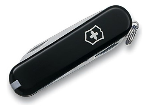 Navaja De Bolsillo Victorinox Swiss Army Classic Sd, Negra, 