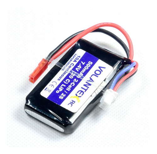 Batería Litio Polímero Lipo 7.4v 500mah 20c Aviones Rc Radio