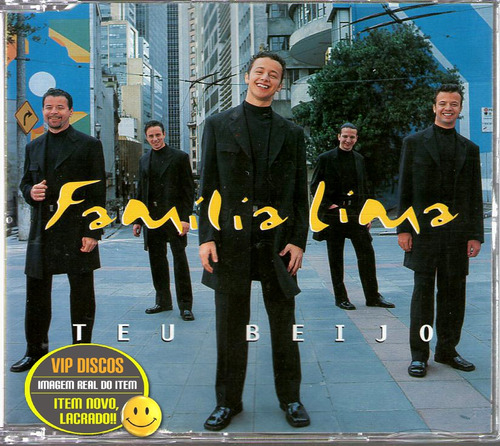 Família Lima Cd Single Promo Teu Beijo - Raro