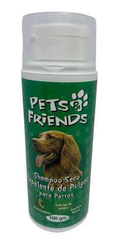 Shampoo Seco Repelente De Pulgas Para Perros