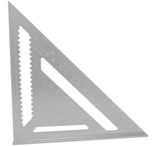 Esquadro Métrico Triangular Speed Square 12 Polegadas
