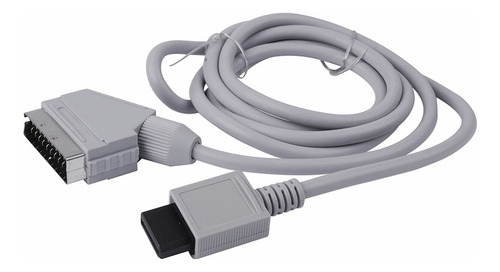(b) Cable Rgb Scart De Vídeo Tv Av Para Wii Ntsc/pal/gam