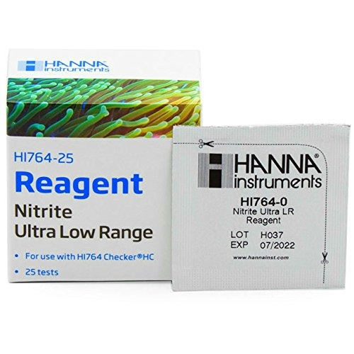 Hanna Instruments Hi 764-25 Nitrito Reactivos (pack De 25).