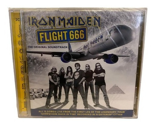 Iron Maiden  Flight 666 - The Original Soundtra Cd Eu Nuevo