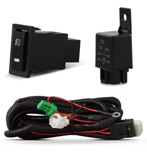 Imagen 5 de 10 de Kit Faro Auxiliar Toyota Corolla 2005 2006 2007 2008
