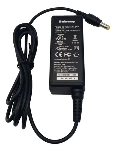 comprar Fonte Carregador 19v 2,1a Para Hp Compaq Presario Cq23 Nova