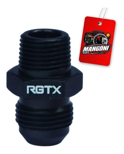 Niple Em Alumínio Reto 6an X 3/8 Npt - Marca Rgtx -