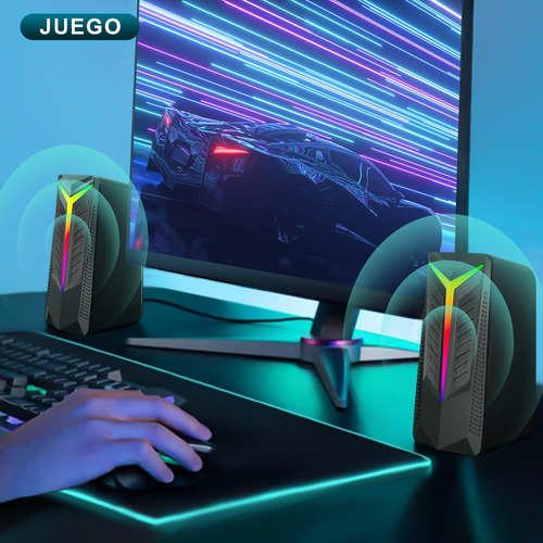 Portable Multimedia Rgb Speaker Altavoz De La Computadora