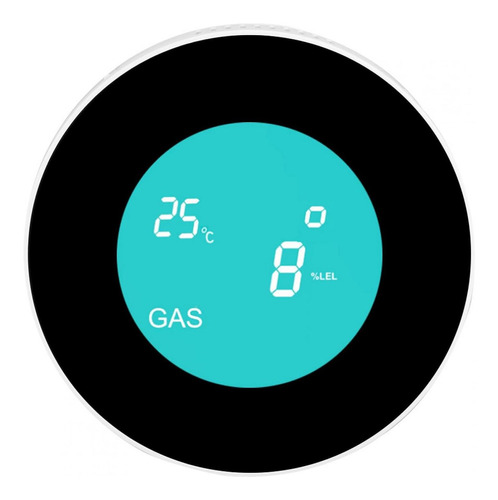 Detector De Fugas De Gas Wifi Con Pantalla Lcd Inteligente