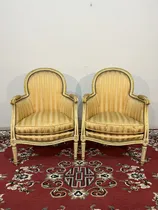 Comprar Par De Sillones Franceses Luis Xvi Antiguos