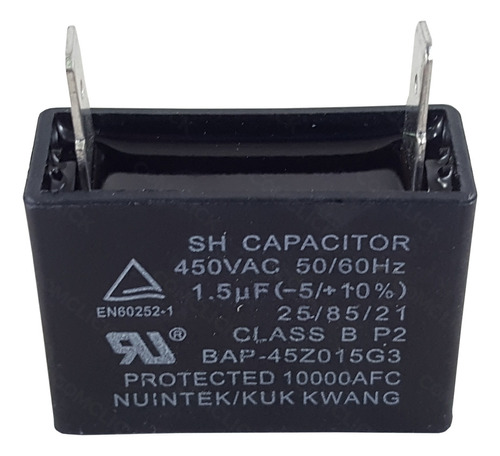 Capacitor Condensadora Ar LG Usuw092wsg3 Usuw122hsg3 Orig.