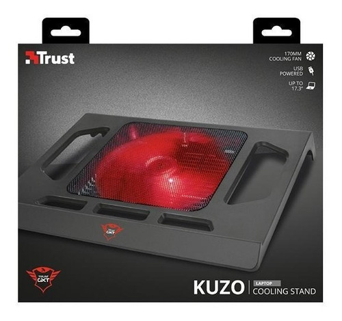 Imagen 6 de 6 de Base Ventilador Cooling Para Notebook Stand 17 Gxt 220 Trust