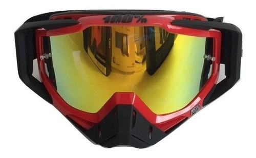 Gafas 100% Racecraft Hot Rod Motocross Downhill Goggles