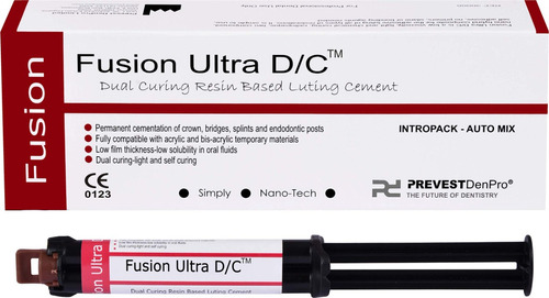 Composite Resina Curado Dual Fusion Core Dc Prevest Jer 10g