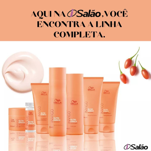 Shampoo, Condicionador E Mascara Nutri Enrich Wella
