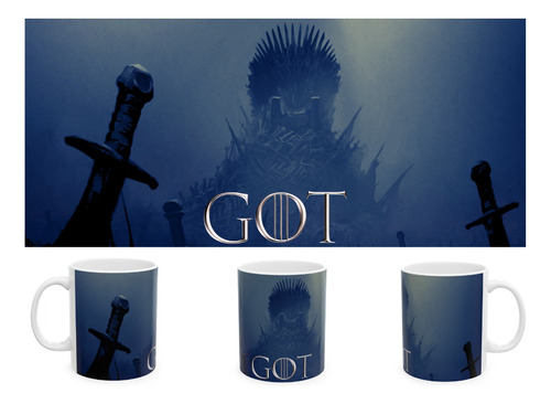 Rnm-0250 Taza Tazon Game Of Thrones Juego De Tronos Dr House