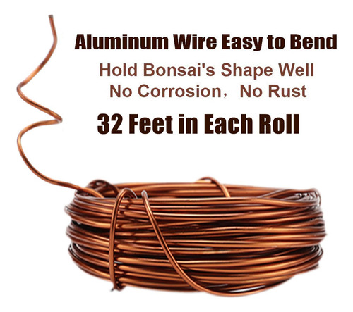 Herramientas Para Bonsai, Incluye Alambre Y Malla Para Macet