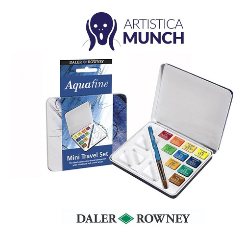 Acuarela Aquafine Lata X 10 Profesional Dealer Rowney