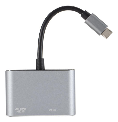 Adaptador Multipuerto () A Adaptador Múltiple 4k Vga