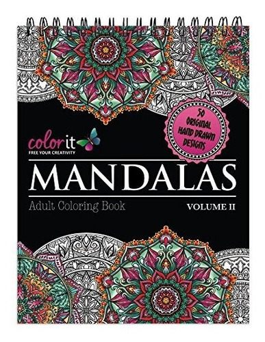 Libro De Colorear Para Adultos Mandalas Ii