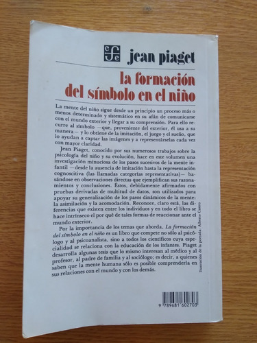 Piaget: La Formación El Símbolo En El Niño (Usado)