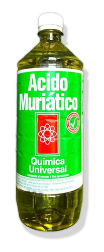 Acido Muriatico 1ltr Quimica Universal