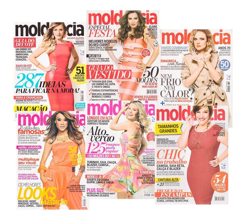 Moda Moldes & Cia Revistas De Costura Moda Com Moldes