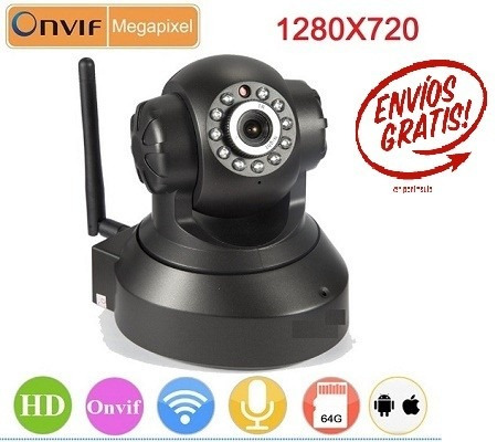 Camara Ip Inalambrica Seguridad Negocio Casa Hp 720p Onvif