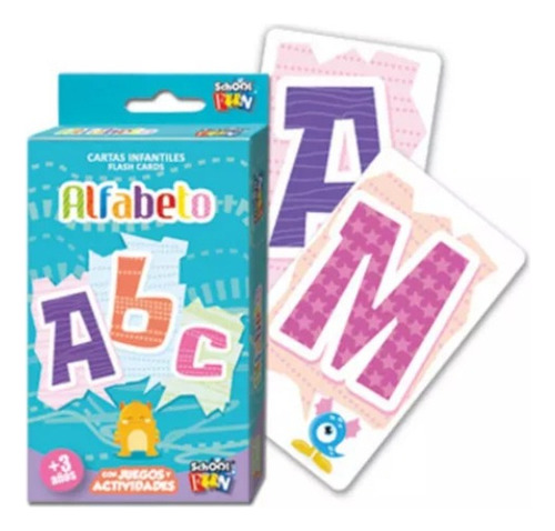 Cartas Infantiles Educativas Alfabeto 55 Cartas Con Juegos Y Actividades Cartas Ilustradas Con Letras