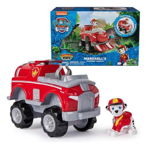 Paw Patrol Transformer Jungle Pups Carritos Patrulla Canina 