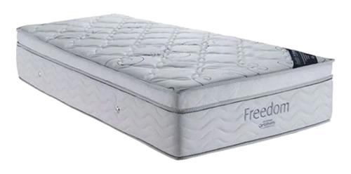 Colchão Freedom Solteiro (88x188x32) - Ortobom Cor Branco