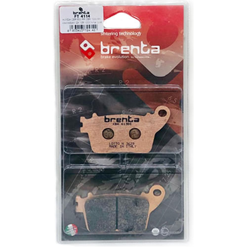 Pastilha De Freio Traseira Brenta Honda Cbr 600rr 2008