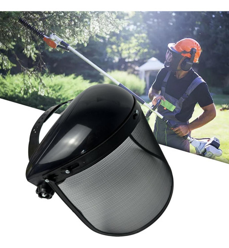 Visera De Malla Ajustable Para Protección Facial, Protector
