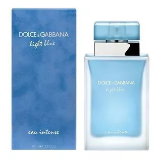 Perfume Light Blue Eau Intese Para Mujer Dolce Gabbana 100ml
