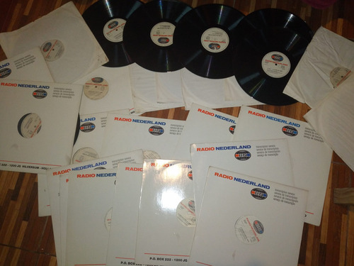 Lote 90 Discos Vinilo Radio Nederland Habla Con Gente De Cam (Usado)