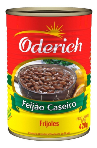 Feijão Carioca Caseiro Oderich 420g