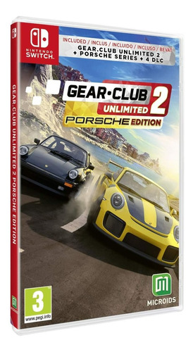 Gear Club Unlimited 2 Porsche Edition - Switch [europa] Novo