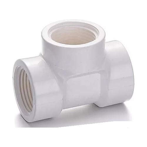 Tee Pvc Roscada 1 Pulgada Griven (pack X 3 Unid)