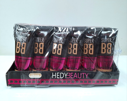 Super Bb Cream Base Maquillaje Ultra Sellado 24 Pcs
