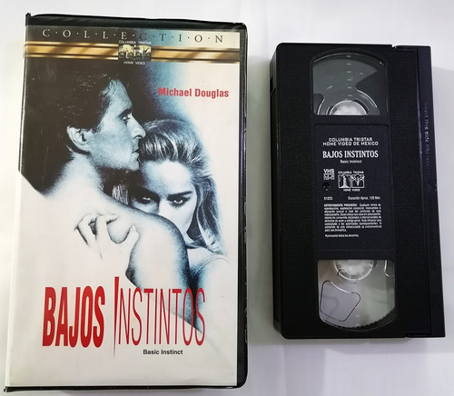 Bajos Instintos Pelicula Formato Vhs 1992 Michael Douglas