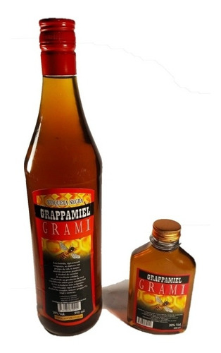 Grappamiel  Café 950ml + Petaca Clásica 200ml