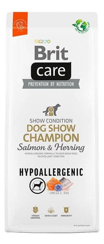 Brit Care Hypoallergenic Dog Show Champion, Salmón 12kg