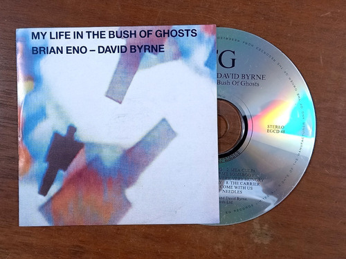 Cd Brian Eno - David Byrne - My Life In The (1987) Uk R5